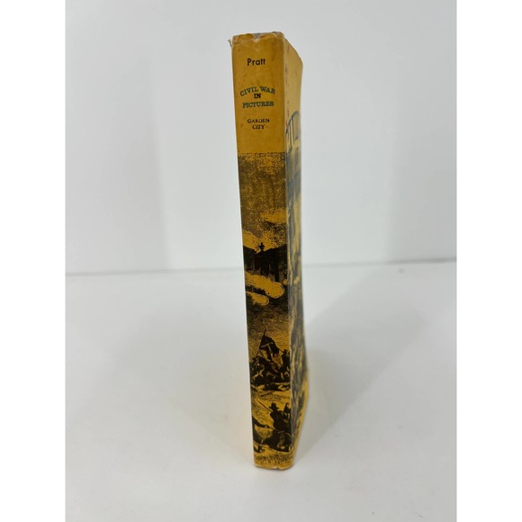 Civil War in Pictures VTG. by Fletcher Pratt 1955 Book Club Edition HC/DJ - Picture 10 of 10